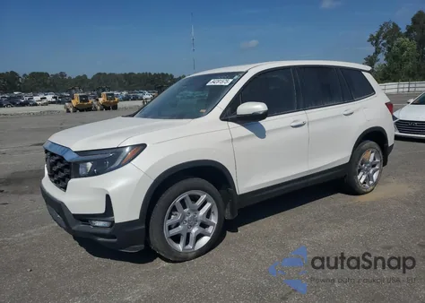 2024 Honda Passport Exl из США, поврежденный, VIN 5FNYF8H54RB020153